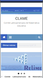 Mobile Screenshot of clame.org.mx